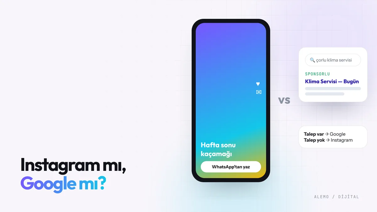 Instagram Reklamı mı, Google Ads mi? Yerel İşletmeler İçin Karar Rehberi